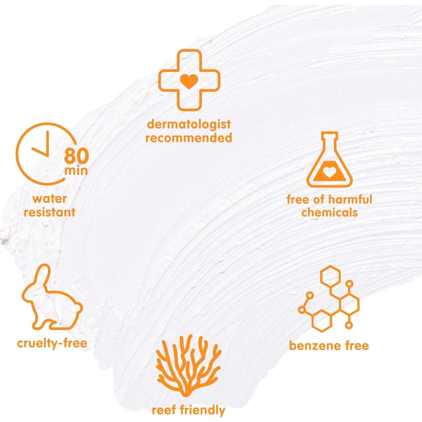 Thinksport Protector Solar Mineral SPF 30 en Barra 18g - Resistente al Agua