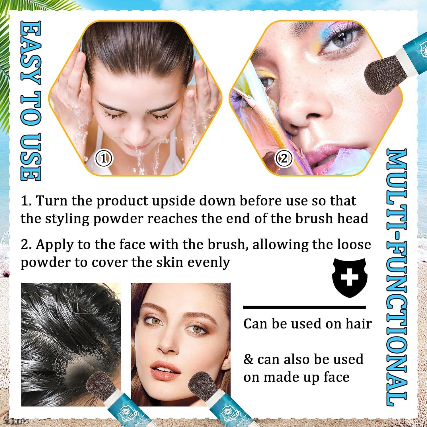 Polvo de Fijación Solar DuoZeng 49.87g SPF50+ Control Aceite