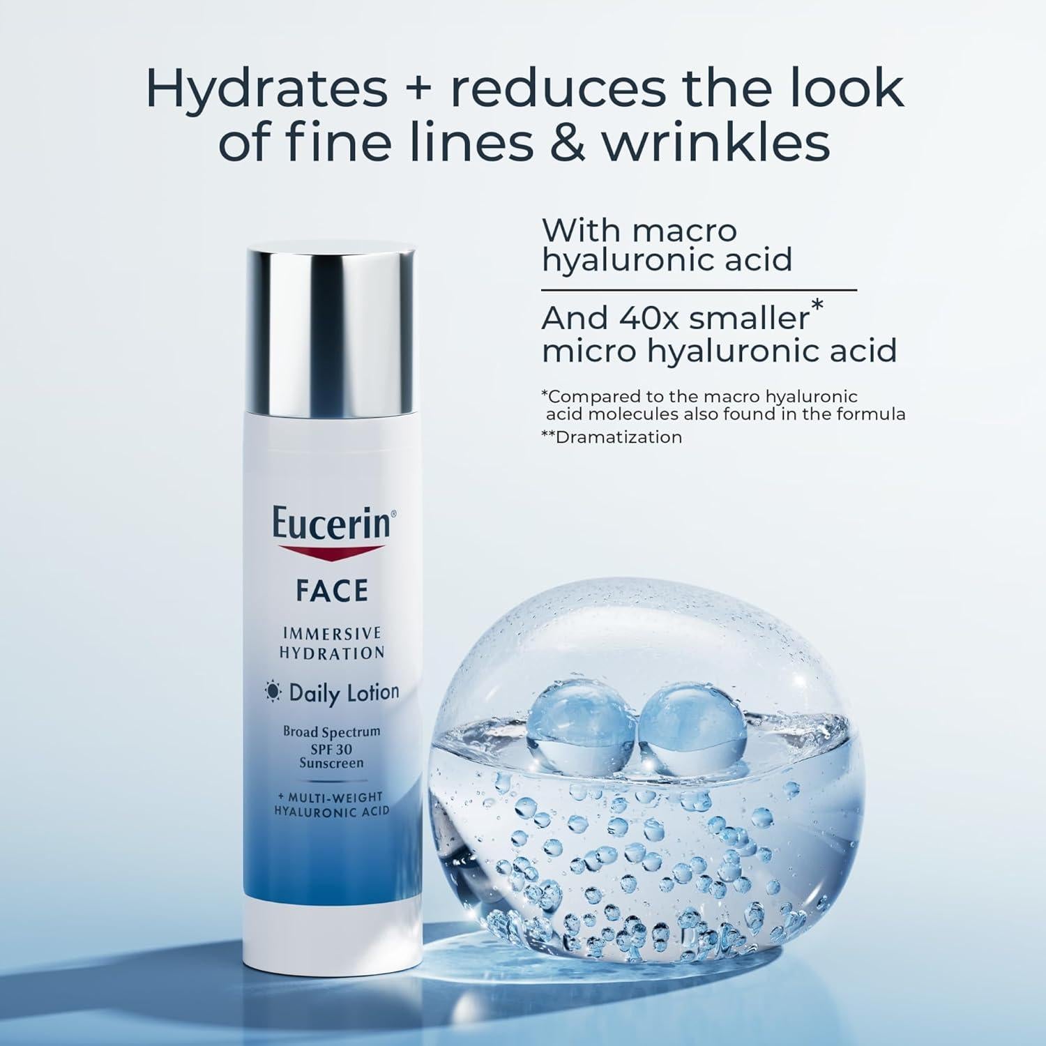 Eucerin Loción Facial Hidratante Diaria SPF 30 73.93 ml