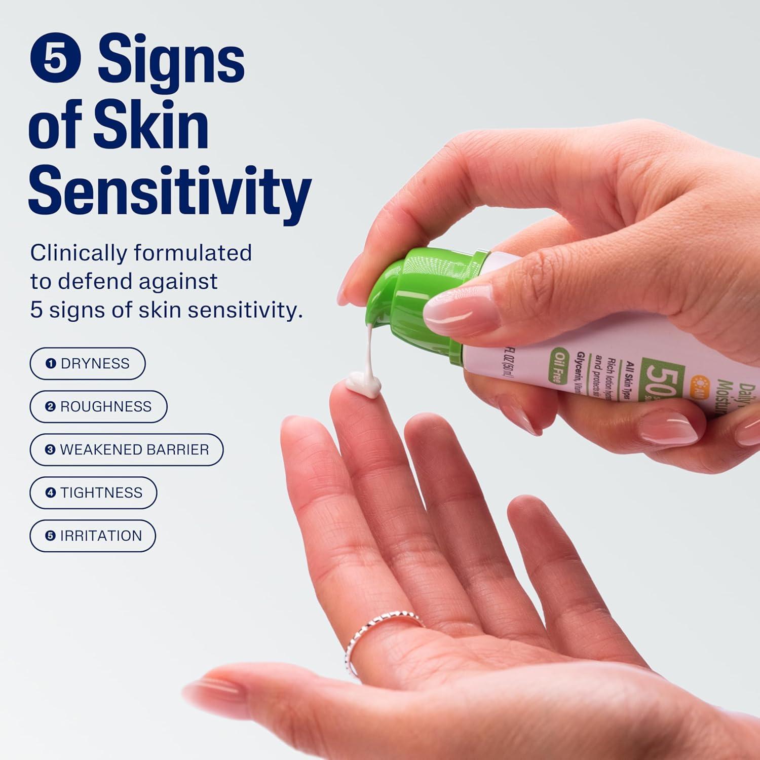 Cetaphil Hidratante Facial Diario SPF 50+ 50 ml - Paquete de 2