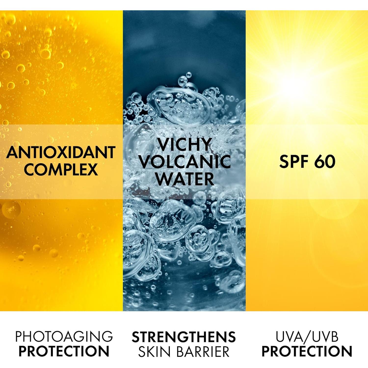 Protector Solar Mineral Vichy Capital Soleil SPF 60 - Tinteado