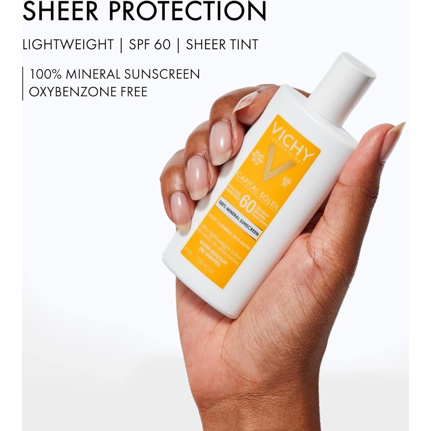 Protector Solar Mineral Vichy Capital Soleil SPF 60 - Tinteado
