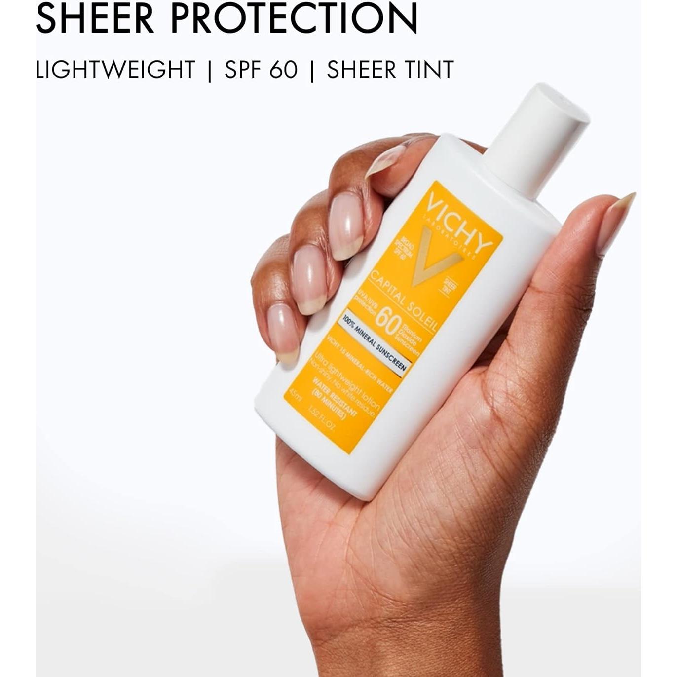 Protector Solar Mineral Vichy Capital Soleil SPF 60 - Tinteado