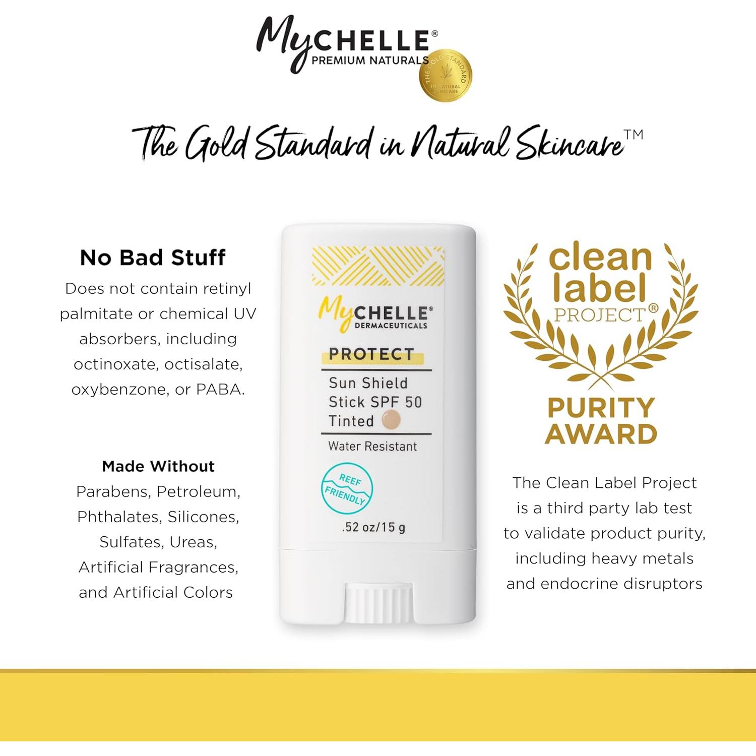 Protector Solar en Barra MyCHELLE SPF 50 Tinte - 14.2g