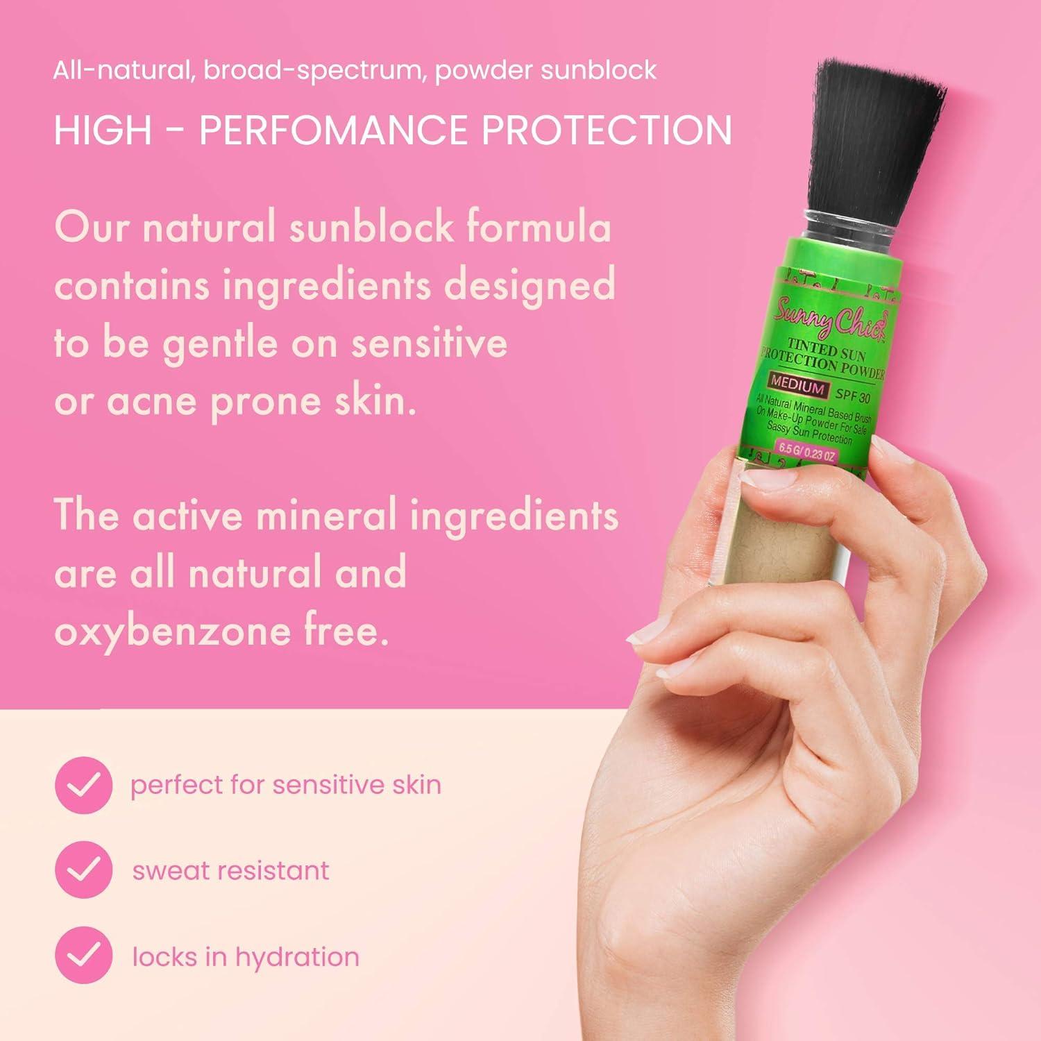 Polvo Protector Solar Tinteado SPF30 Sunny Chick 6.5g Medio