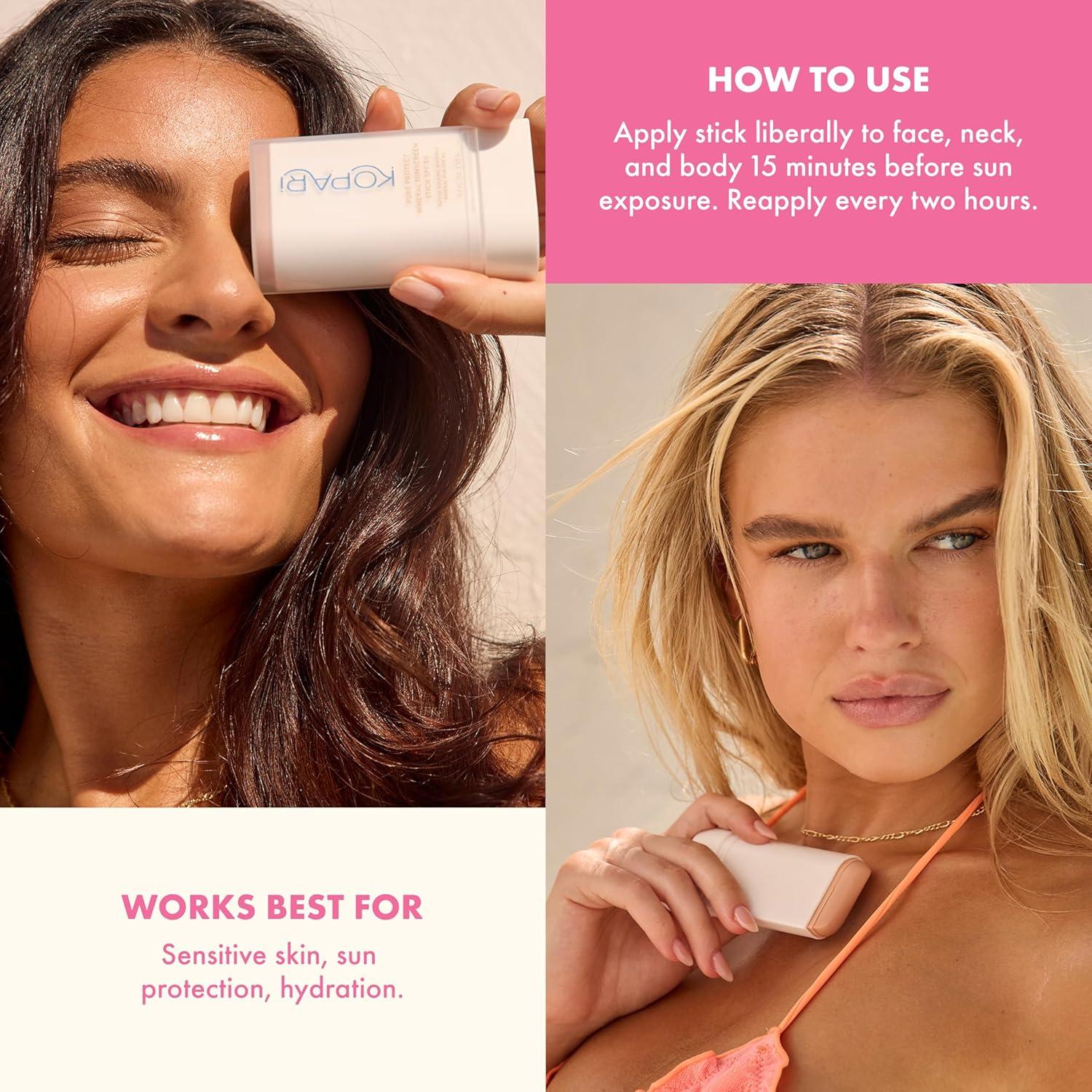 Kopari Protector Solar Mineral en Barra SPF 50+ 59g