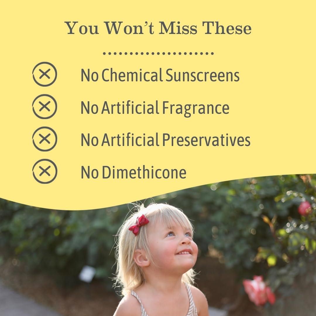 Protector Solar Mineral Baby Face Earth Mama SPF 40 - 21g