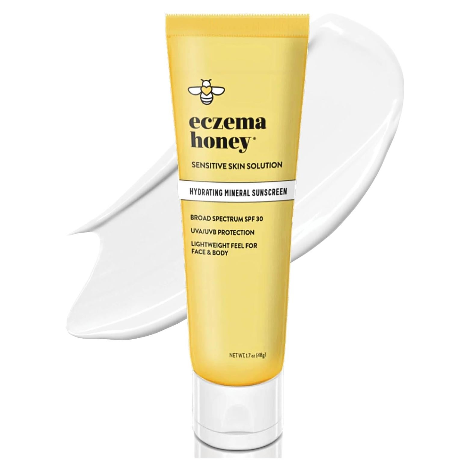 Crema Solar Mineral Hidratante Eczema Honey SPF 30 48g