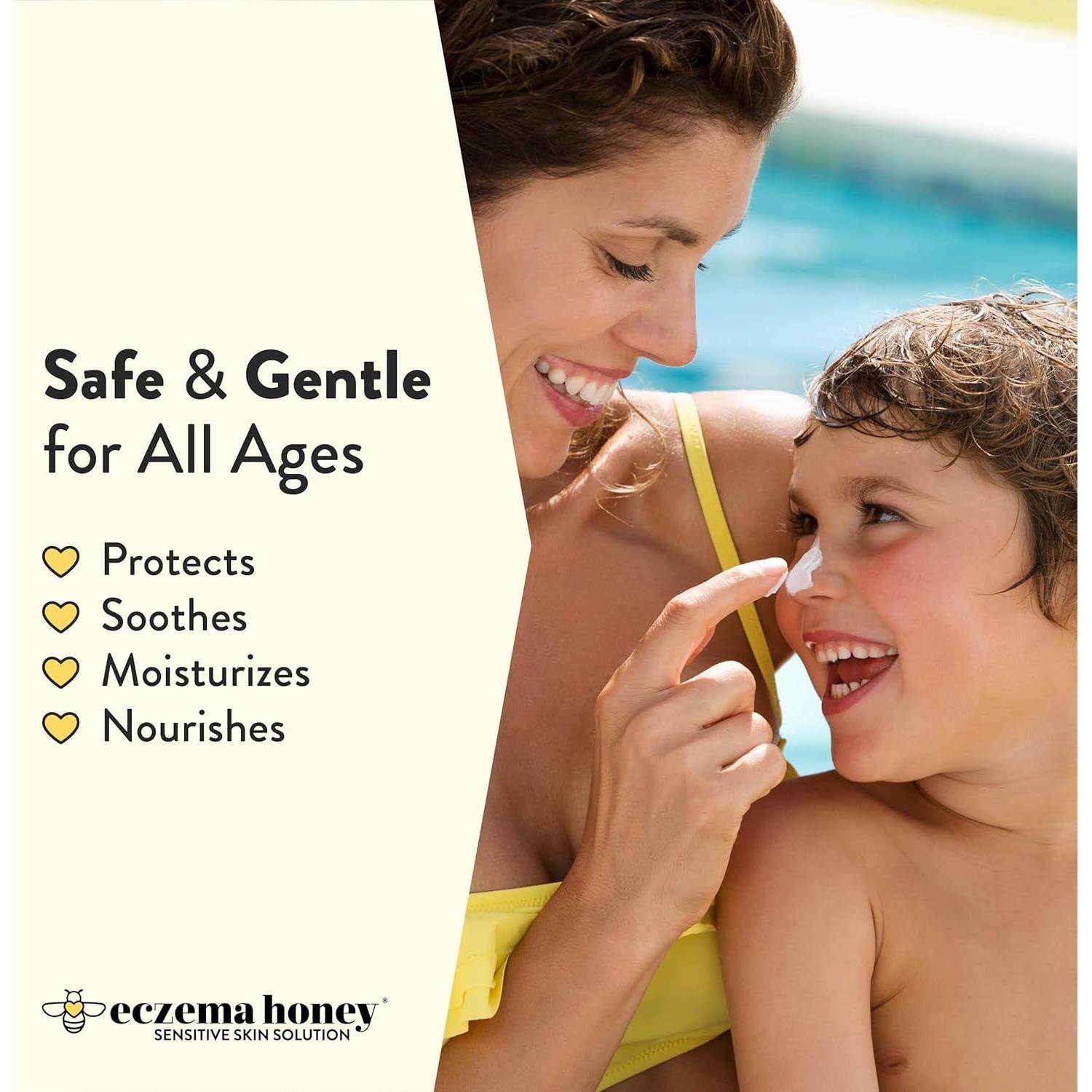 Crema Solar Mineral Hidratante Eczema Honey SPF 30 48g