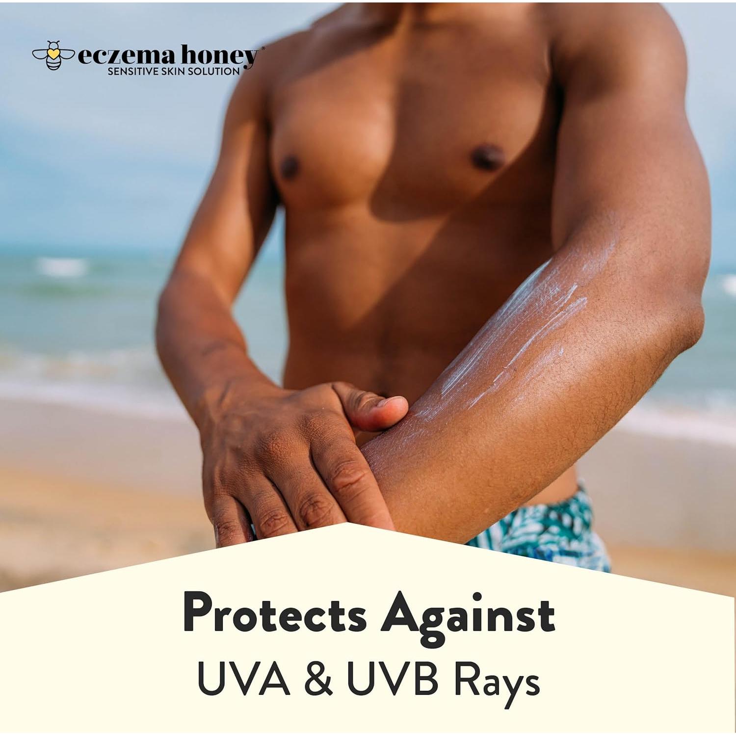 Crema Solar Mineral Hidratante Eczema Honey SPF 30 48g