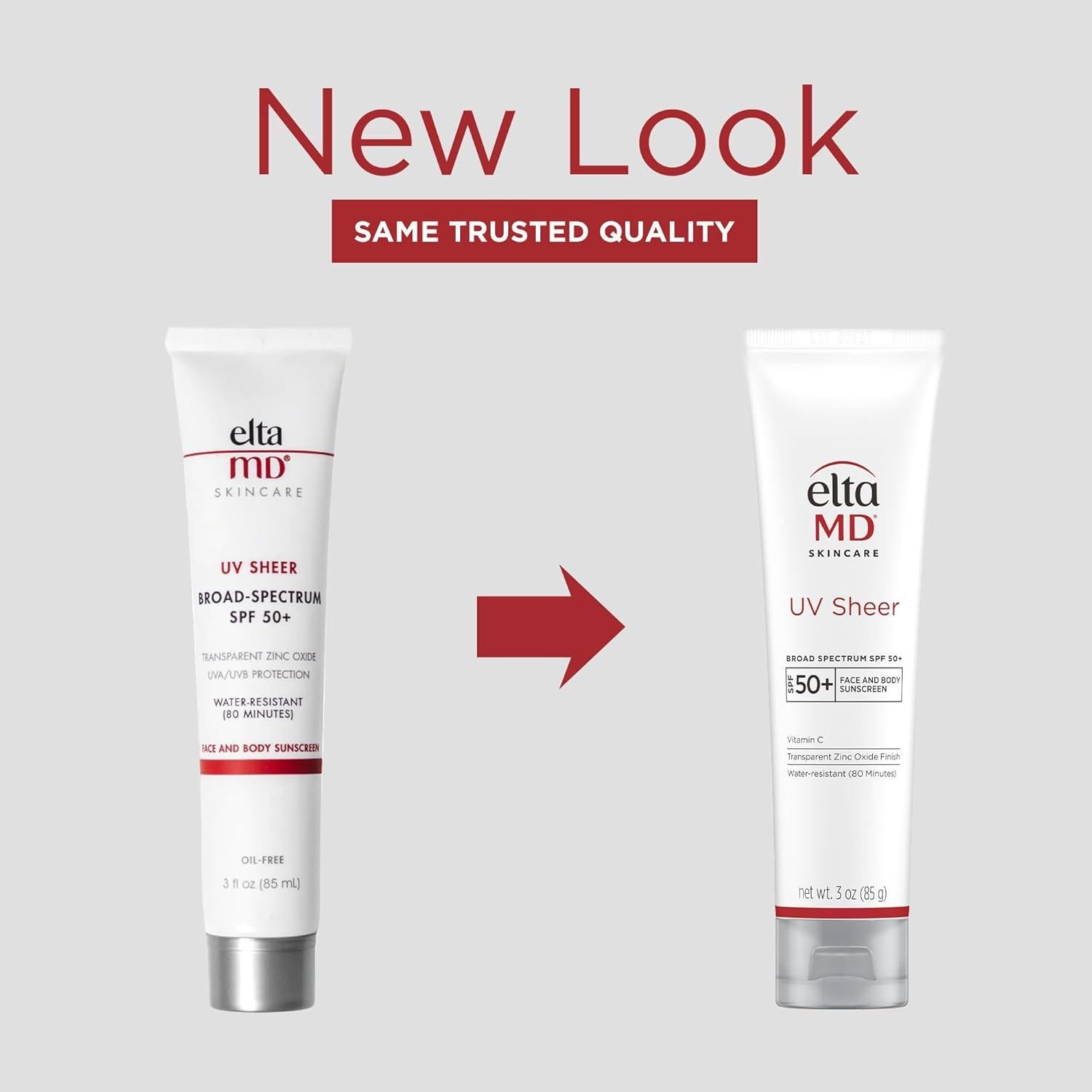 Protector Solar Facial EltaMD UV Sheer SPF 50+ 85g Sin Residuo