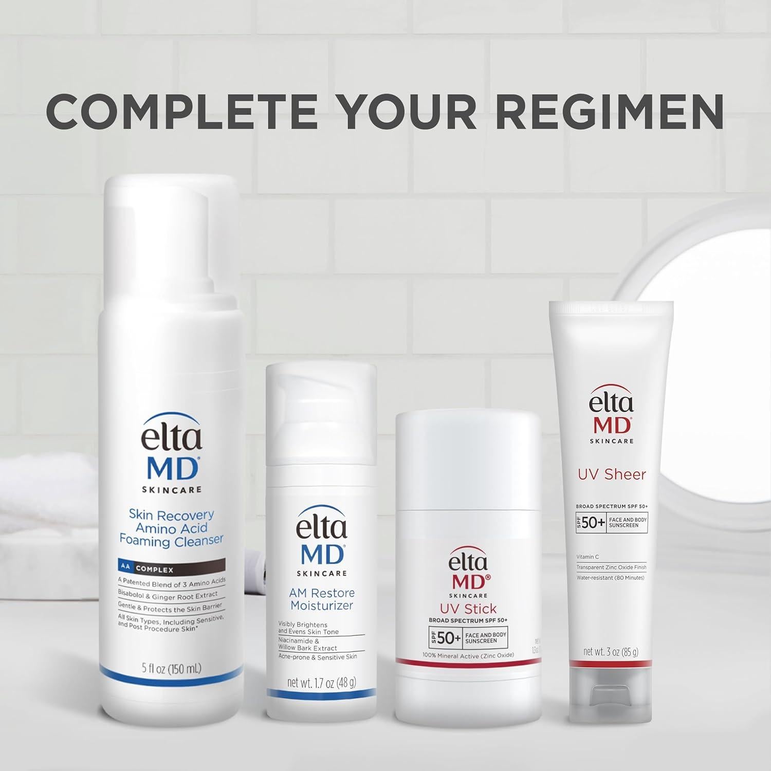 Protector Solar Facial EltaMD UV Sheer SPF 50+ 85g Sin Residuo