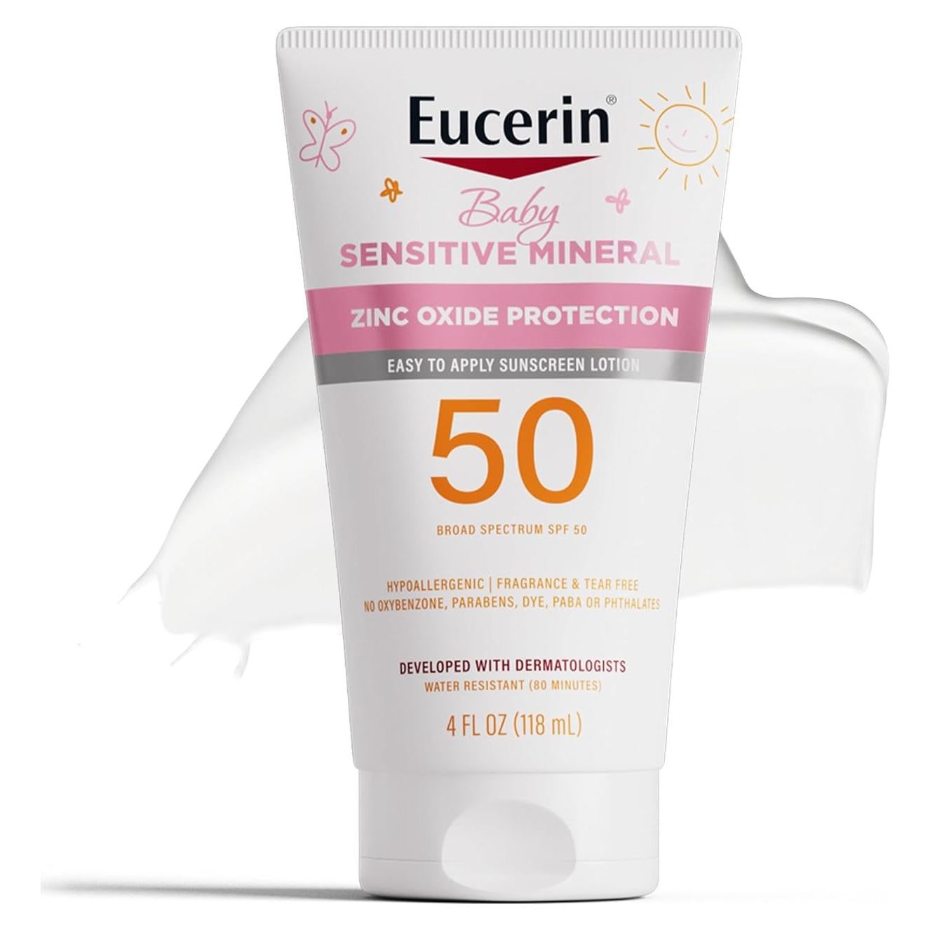 Protector Solar Mineral para Bebés Eucerin SPF 50 - 118 ml