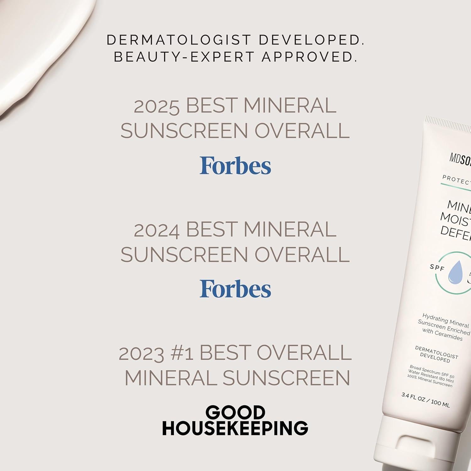 Protector Solar Mineral MDSolar SPF 50 Hidratante 100 ml