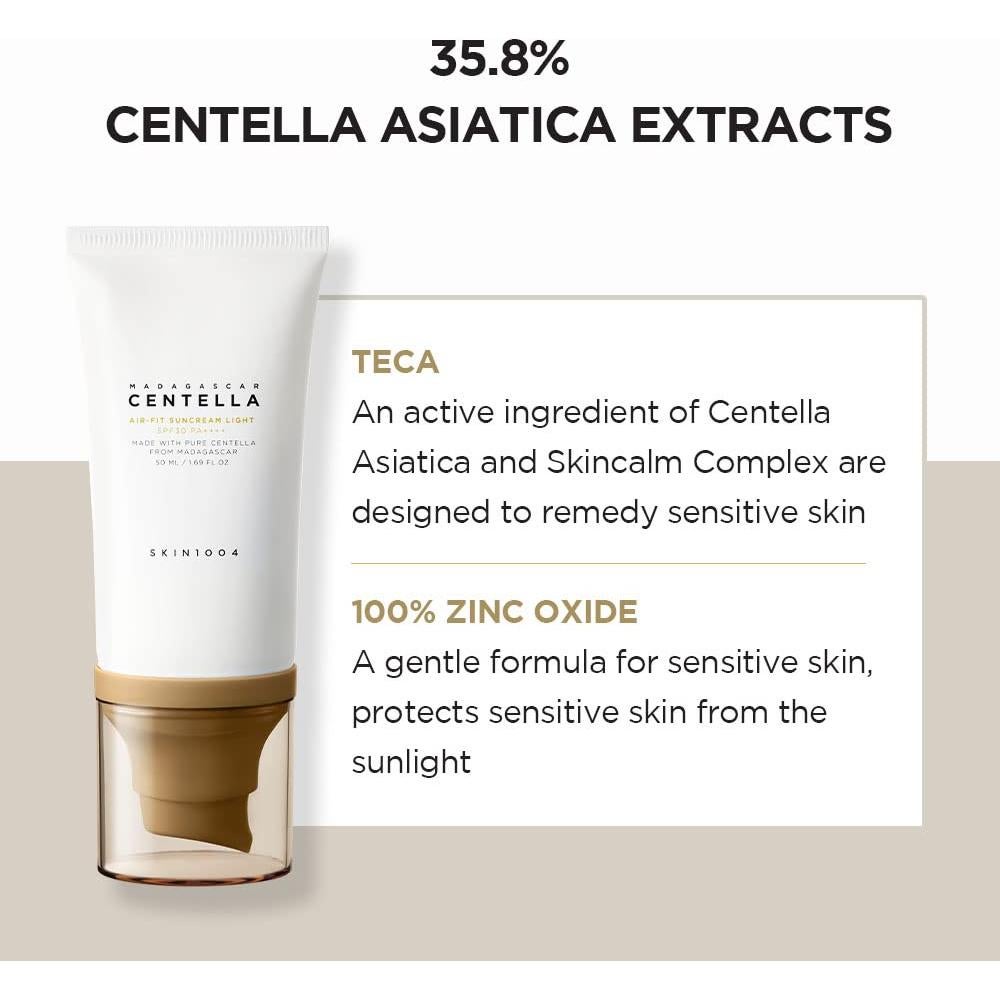 Protector Solar Físico SKIN1004 Madagascar Centella 50ml