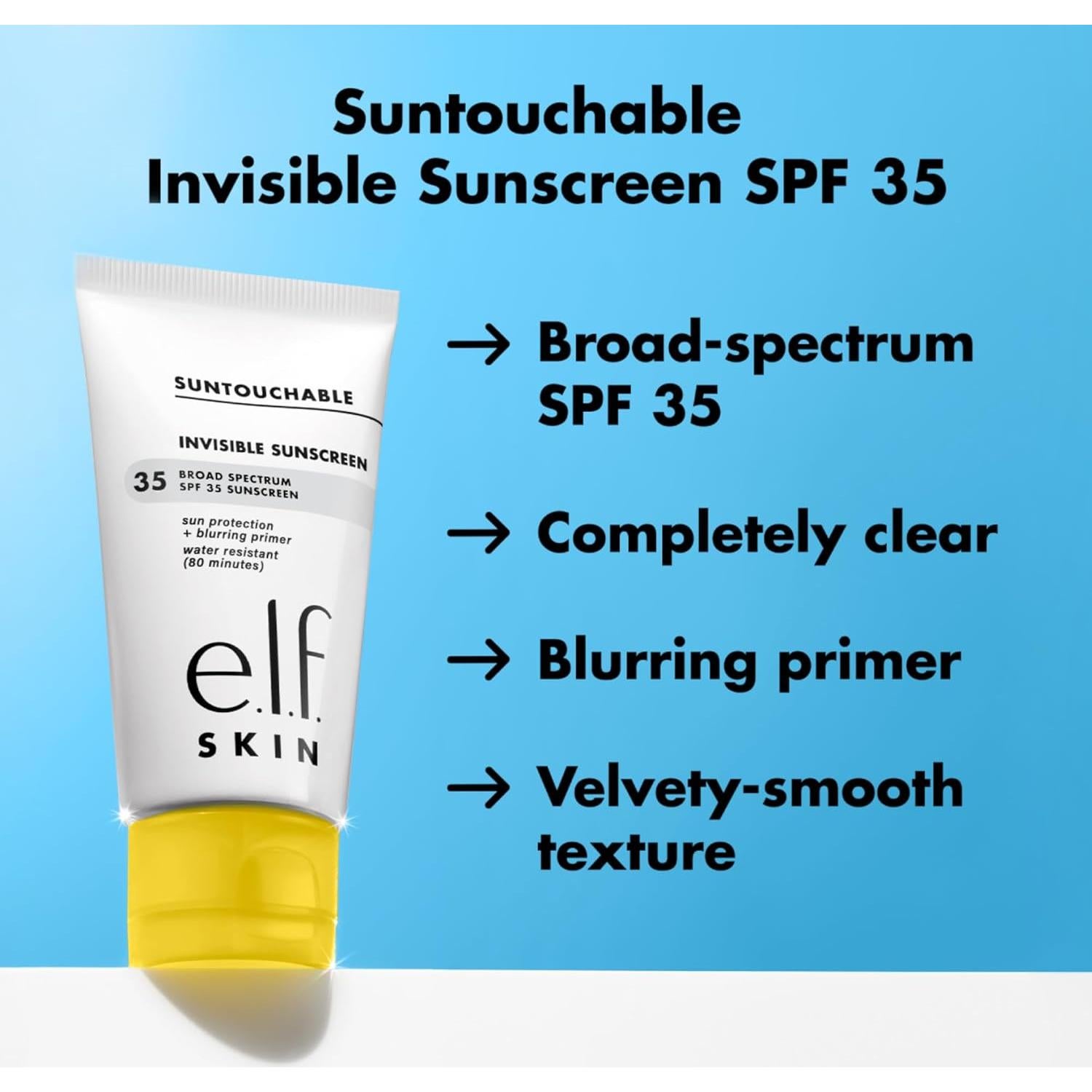 Protector Solar Gel e.l.f. SKIN Suntouchable SPF 35 50ml