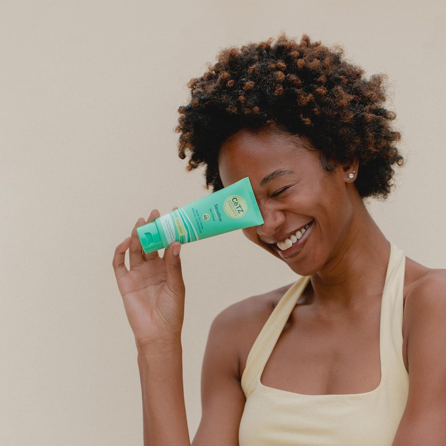 Protector Solar Mineral COTZ SPF 40 100 g para Cuerpo y Cara