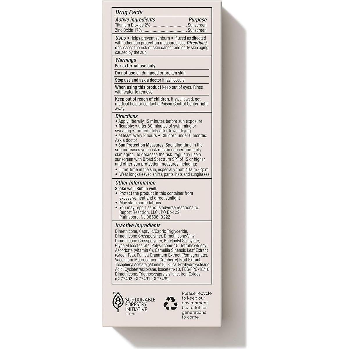 Crema Solar Mineral MDSolarSciences SPF 50 50 ml - Resistente al Agua