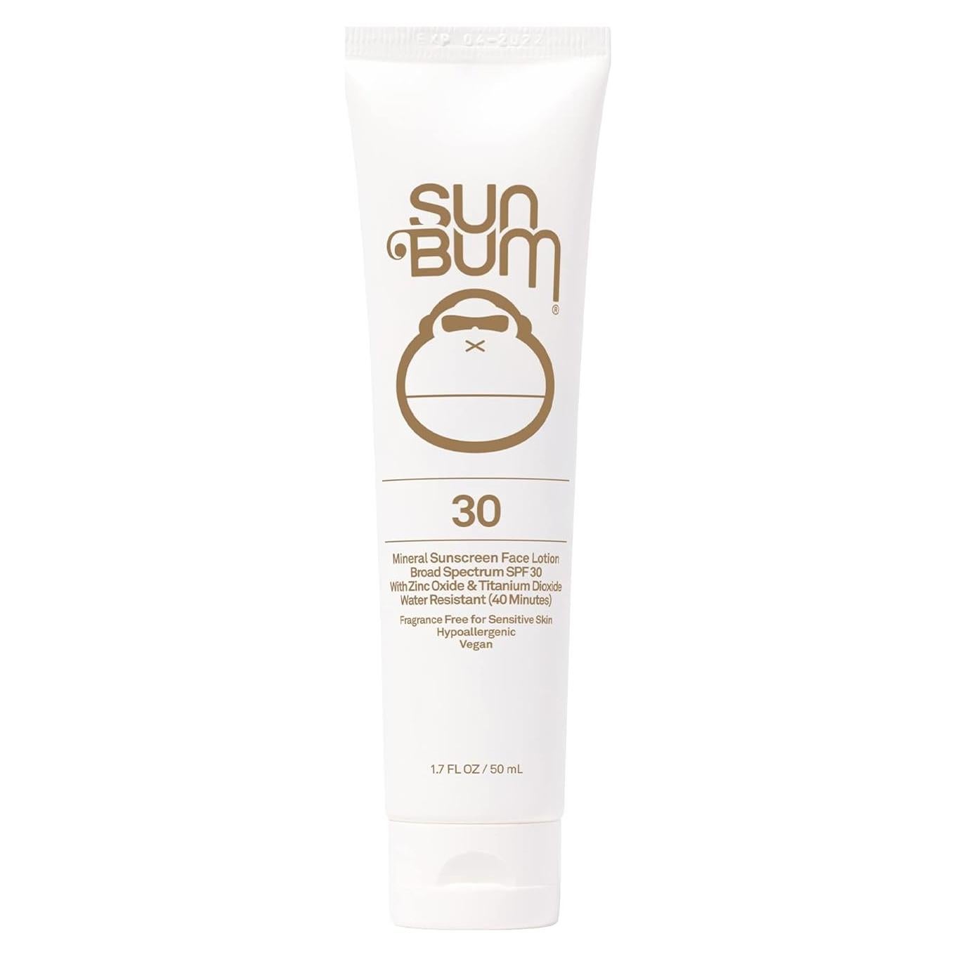 Protector Solar Facial Mineral SPF 30 Sun Bum - 48.2 g