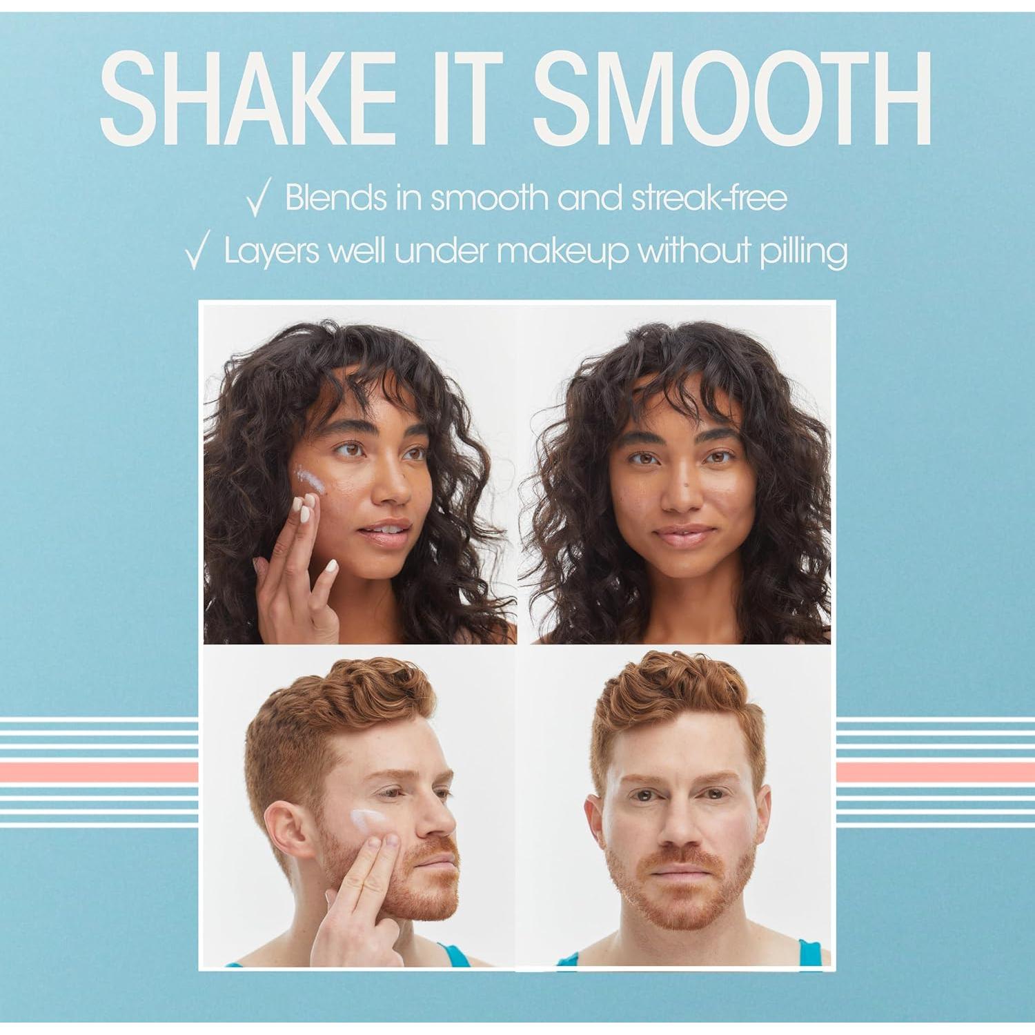 Protector Solar Facial Mineral Vacation Shake SPF 50 - 50 ml