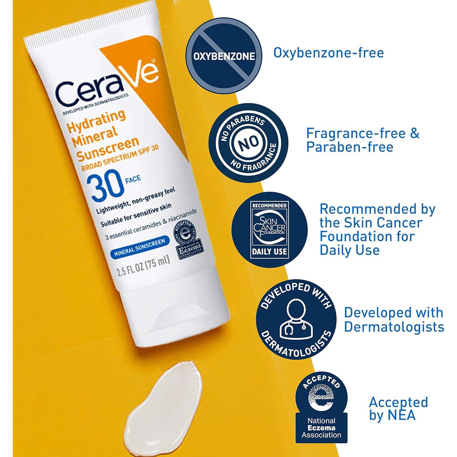 CeraVe Protector Solar Facial Mineral SPF 30 70.87 g
