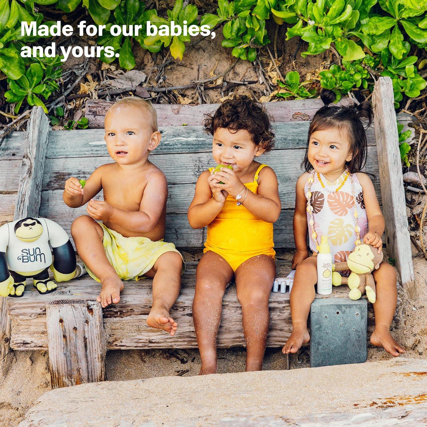 Protector Solar Mineral Sun Bum Baby Bum SPF 50 Roll-On 85 ml