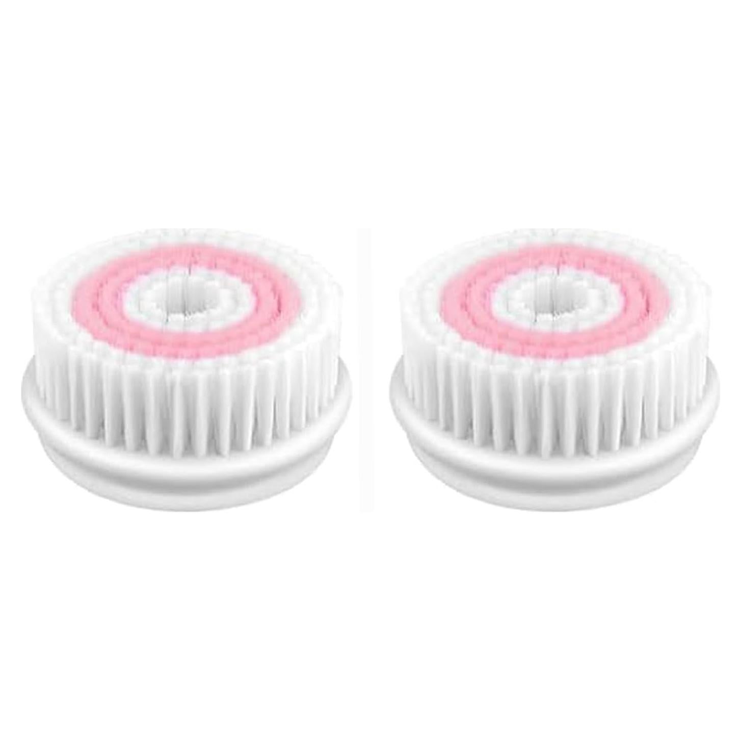 2 Piezas Cepillo de Limpieza Facial UMICKOO Reemplazo Rosa