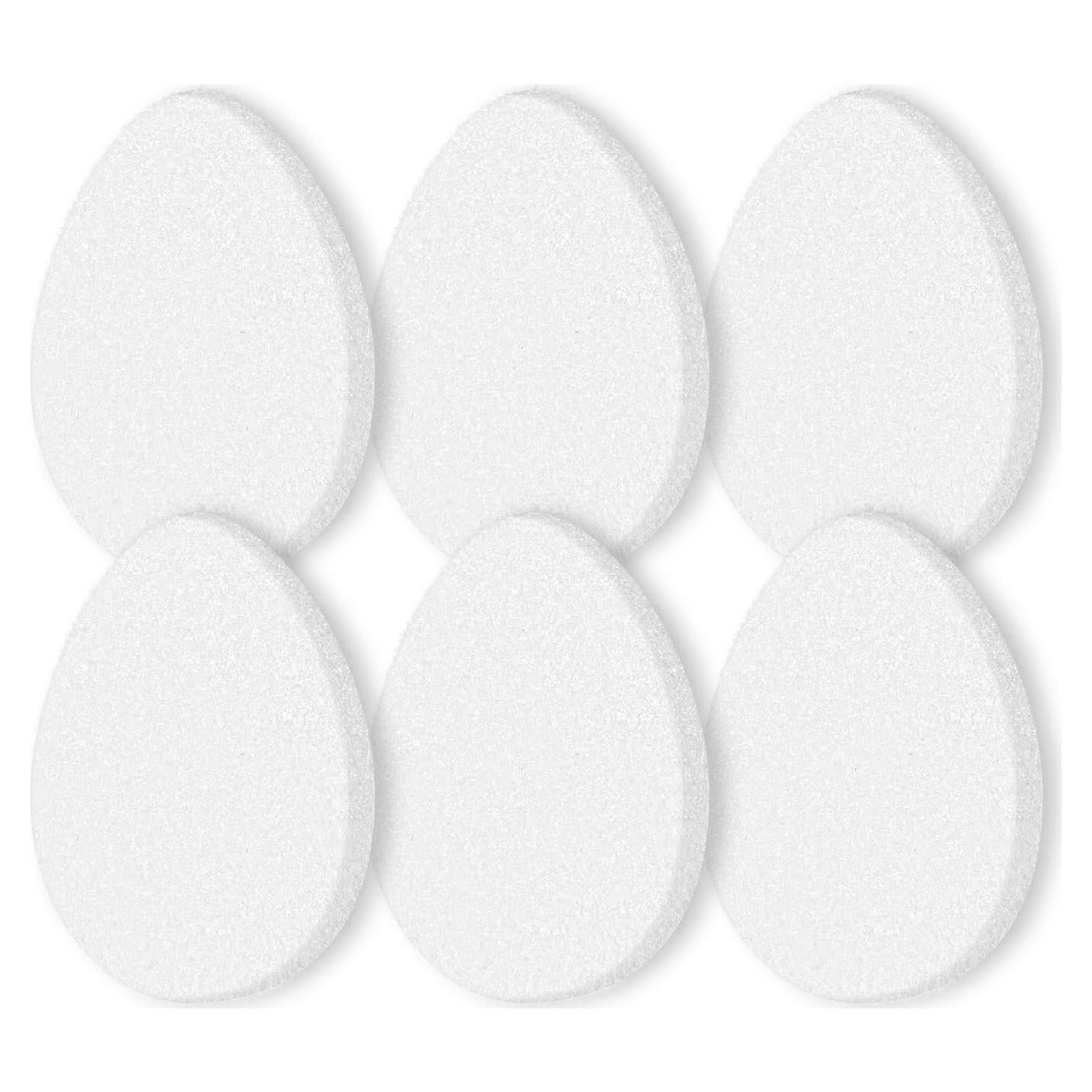 Esponja Facial Exfoliante Yiclick 6pcs Reutilizables Blancas