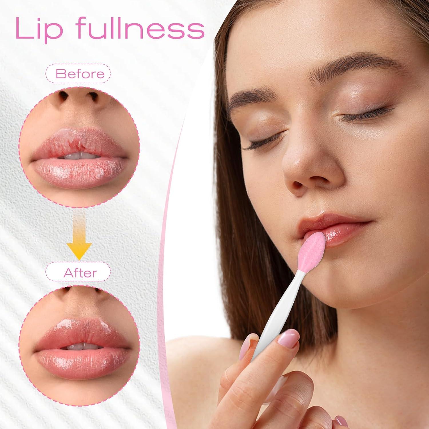 Juego de 10 Cepillos Exfoliantes de Silicona Skrfren