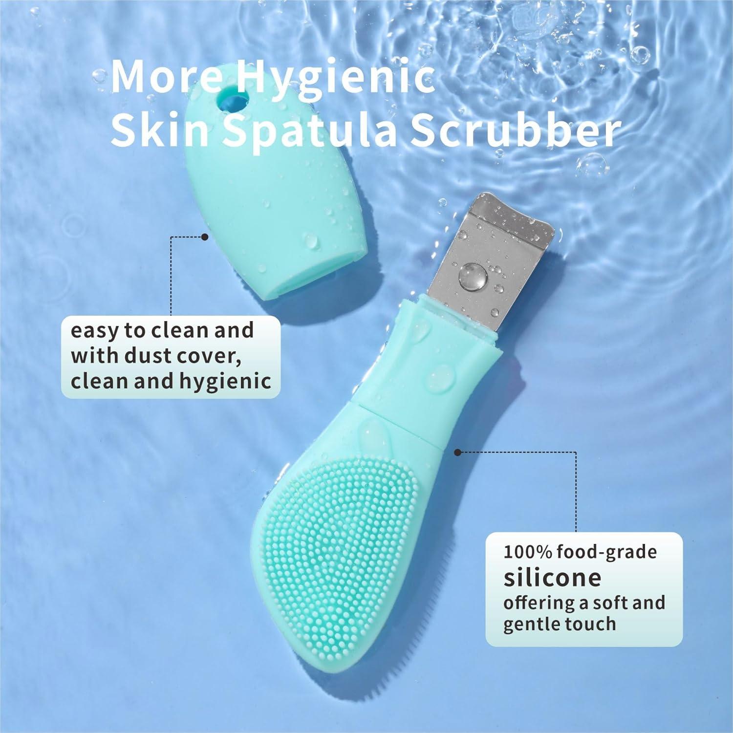 Espátula Limpiadora de Silicona HIEERBUS 2 en 1 para Puntos Negros