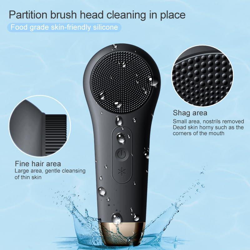 Limpiador Facial Eléctrico Perwin LA2417 - Silicona Impermeable