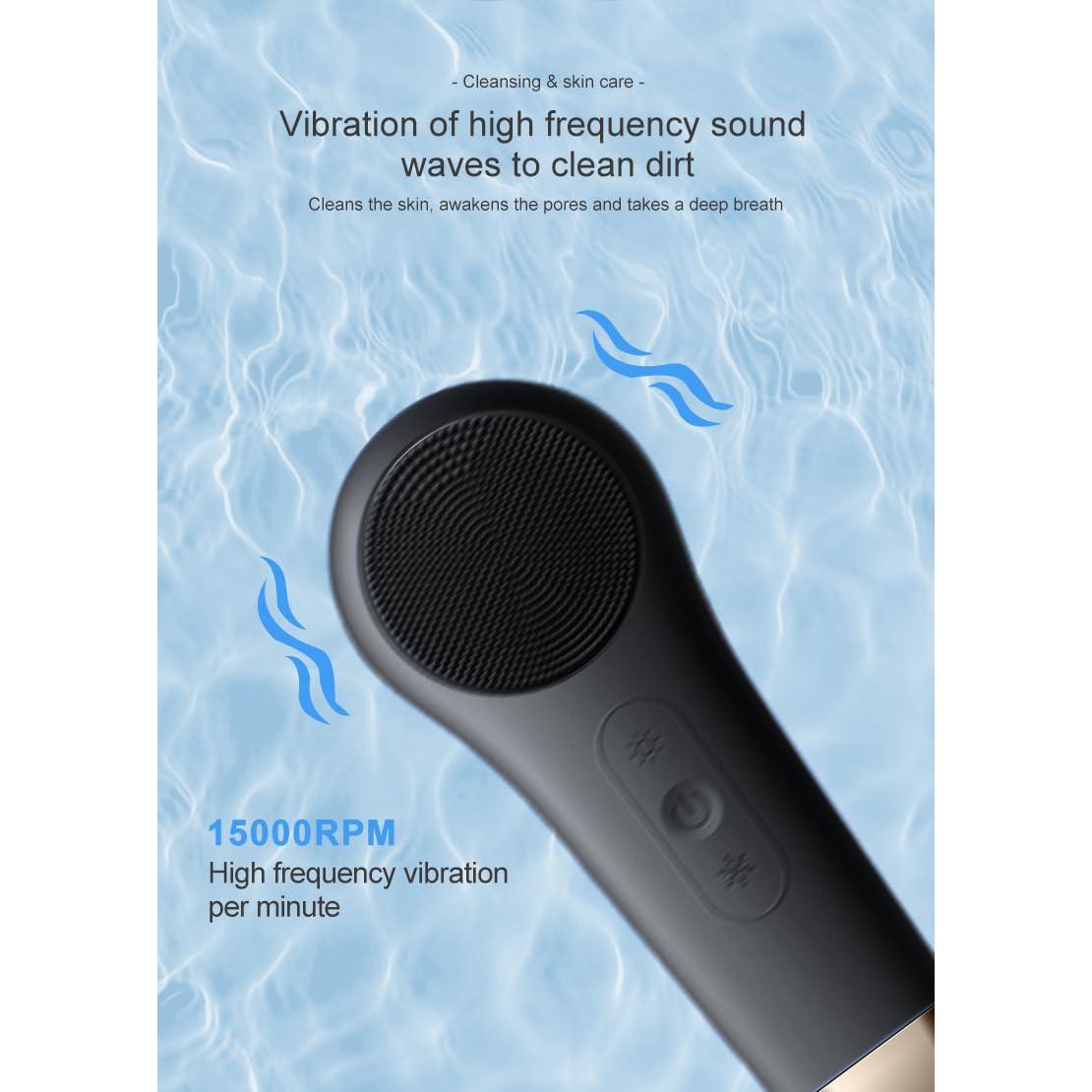 Limpiador Facial Eléctrico Perwin LA2417 - Silicona Impermeable