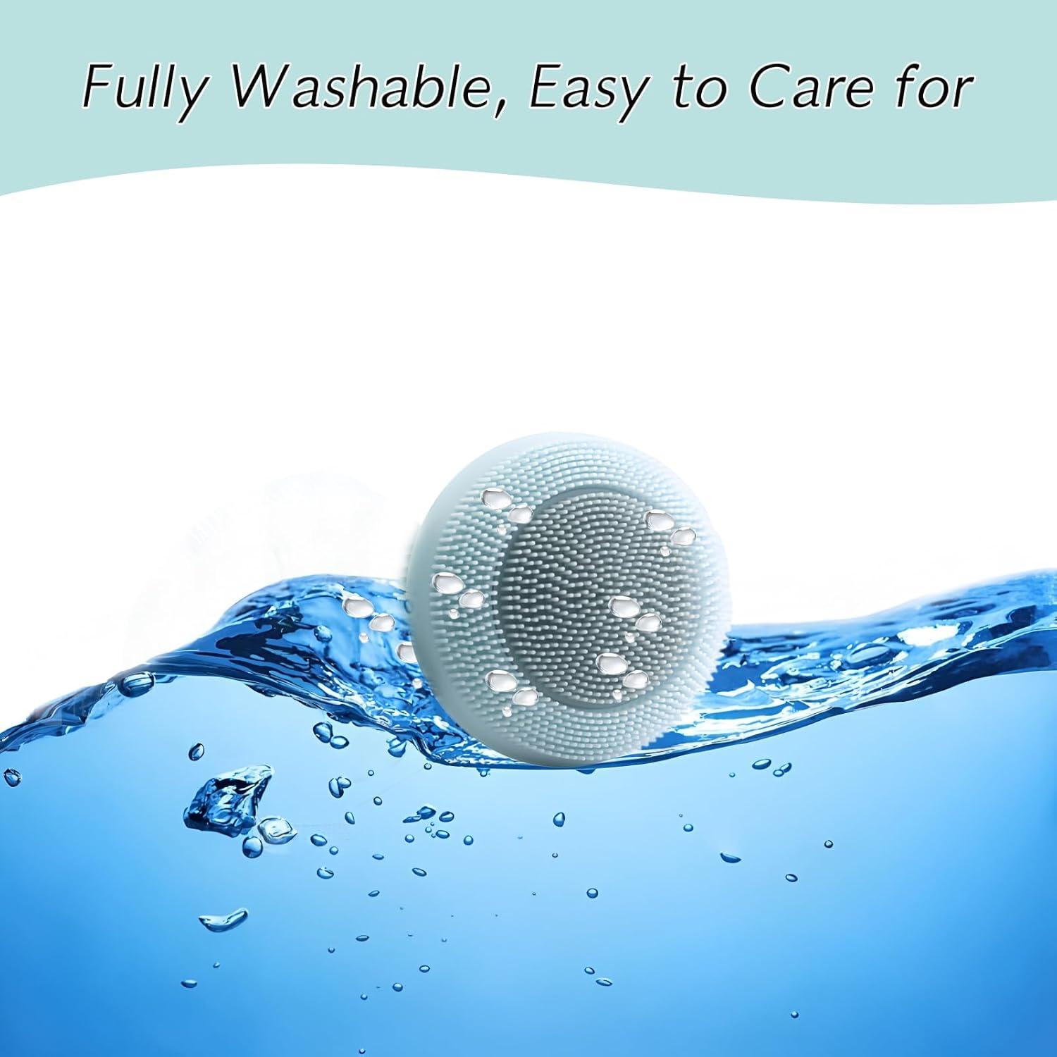 Exfoliador Facial de Silicona PINjiaju - Cepillo Suave para Piel Sensible