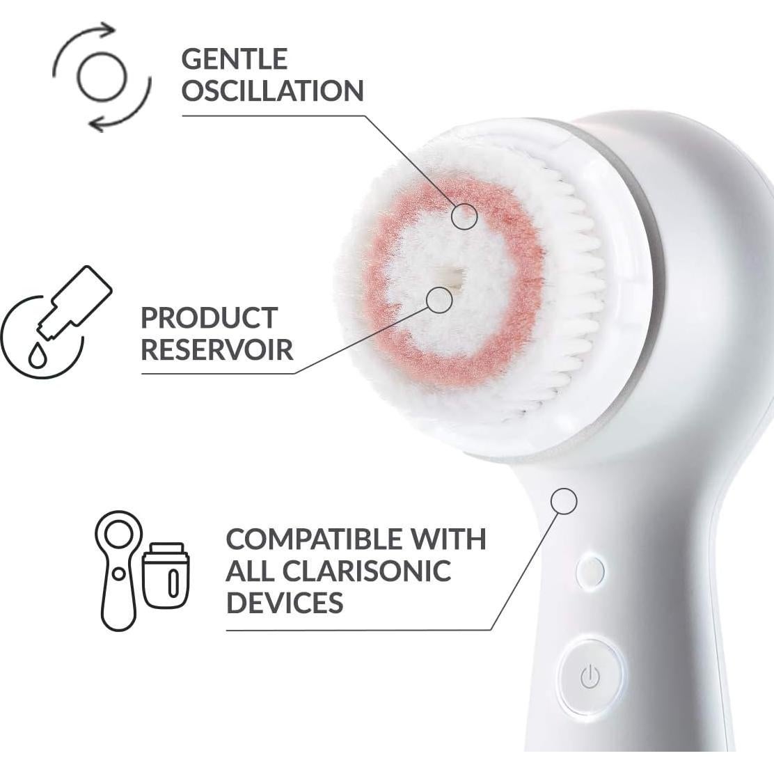 Cabezal de Cepillo Facial Clarisonic Radiance - Compatible Mia 1, 2, Fit
