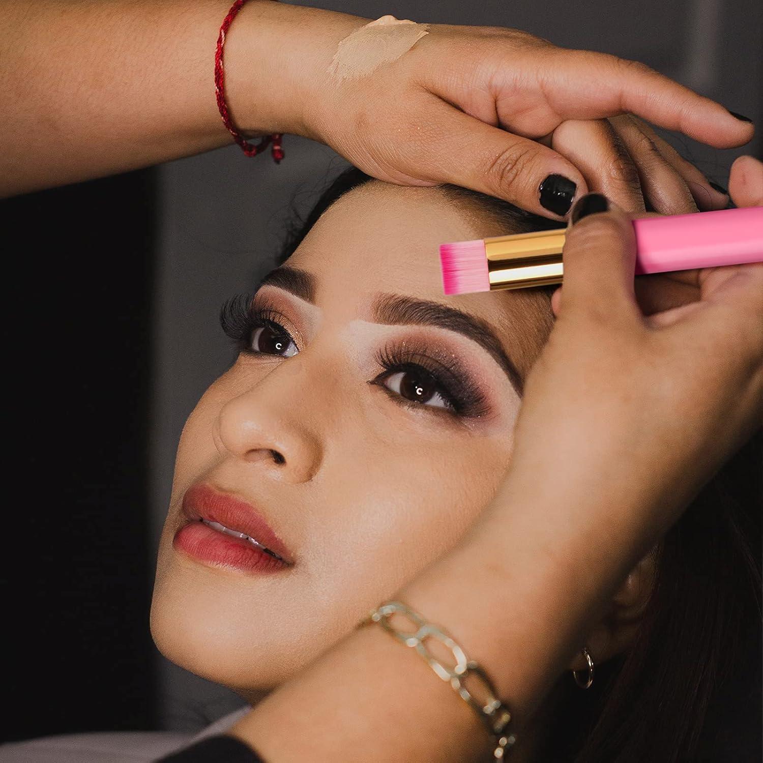 5 Cepillos de Limpieza para Pestañas Dming - Rosa