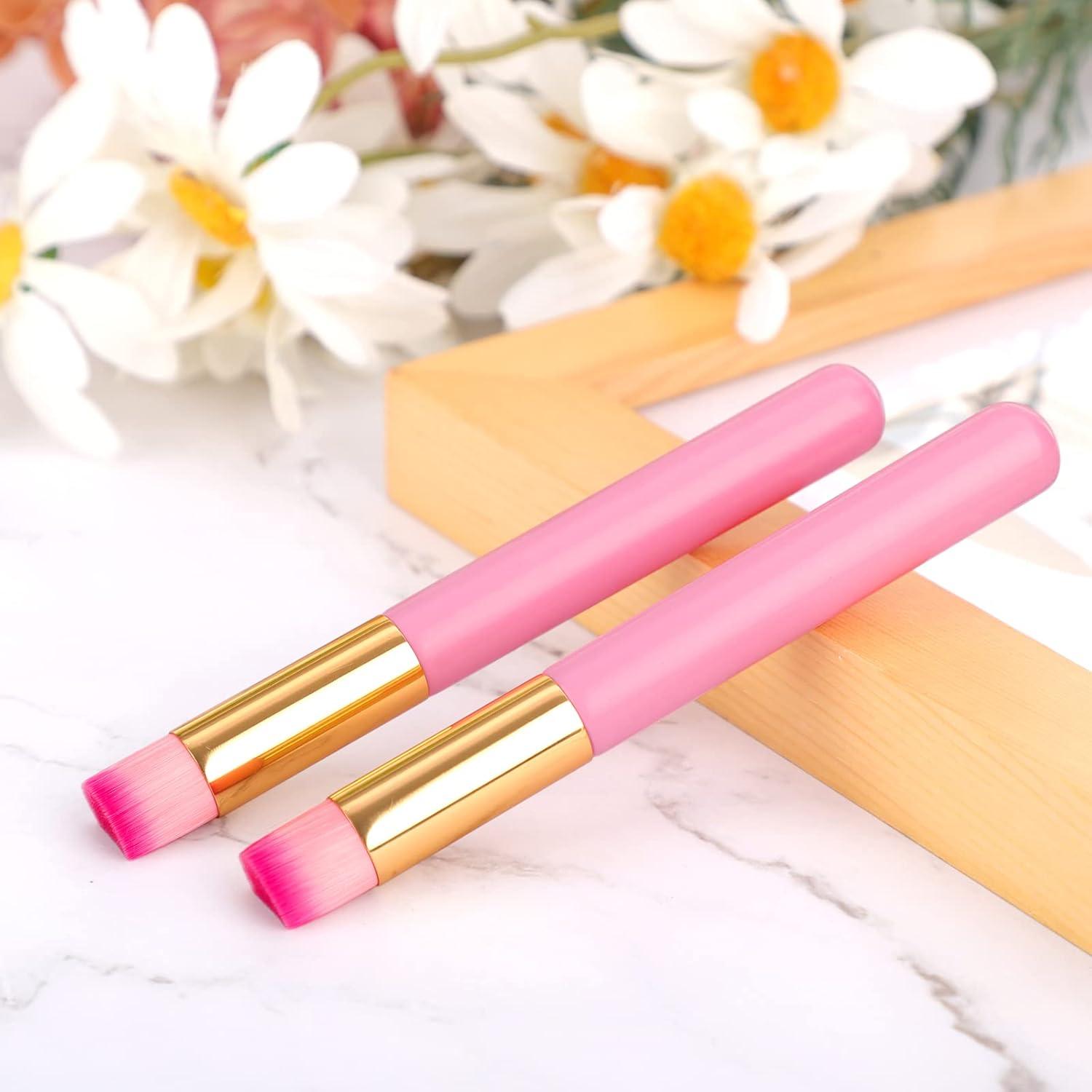 5 Cepillos de Limpieza para Pestañas Dming - Rosa