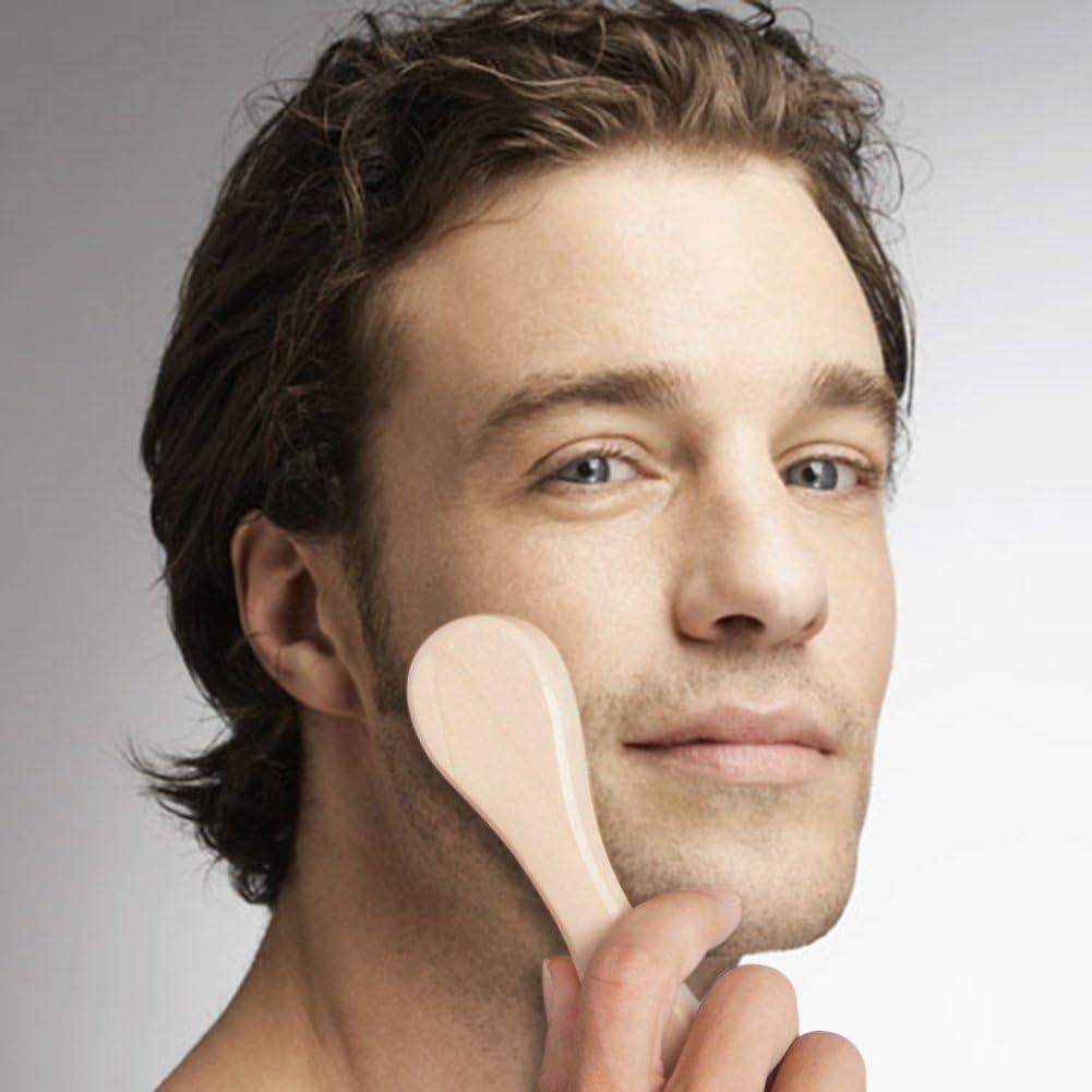 Cepillo Facial Aisilk de Madera con Cerdas Naturales - Paquete de 2