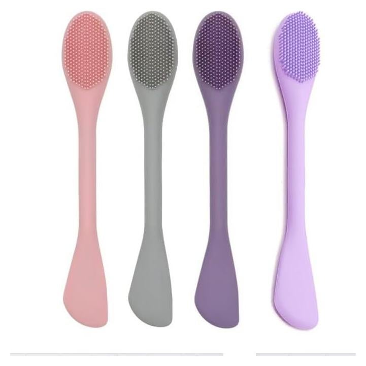 Combo de Cepillo Facial de Silicona BleshiFashi 4 Piezas