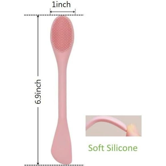 Combo de Cepillo Facial de Silicona BleshiFashi 4 Piezas