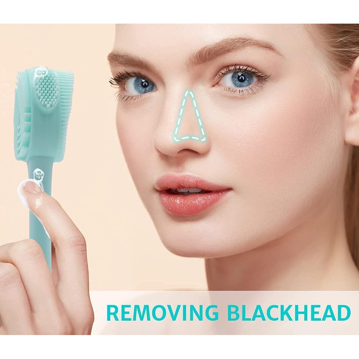 Set de 2 Cepillos de Silicona Facial IVYRISE 4 en 1