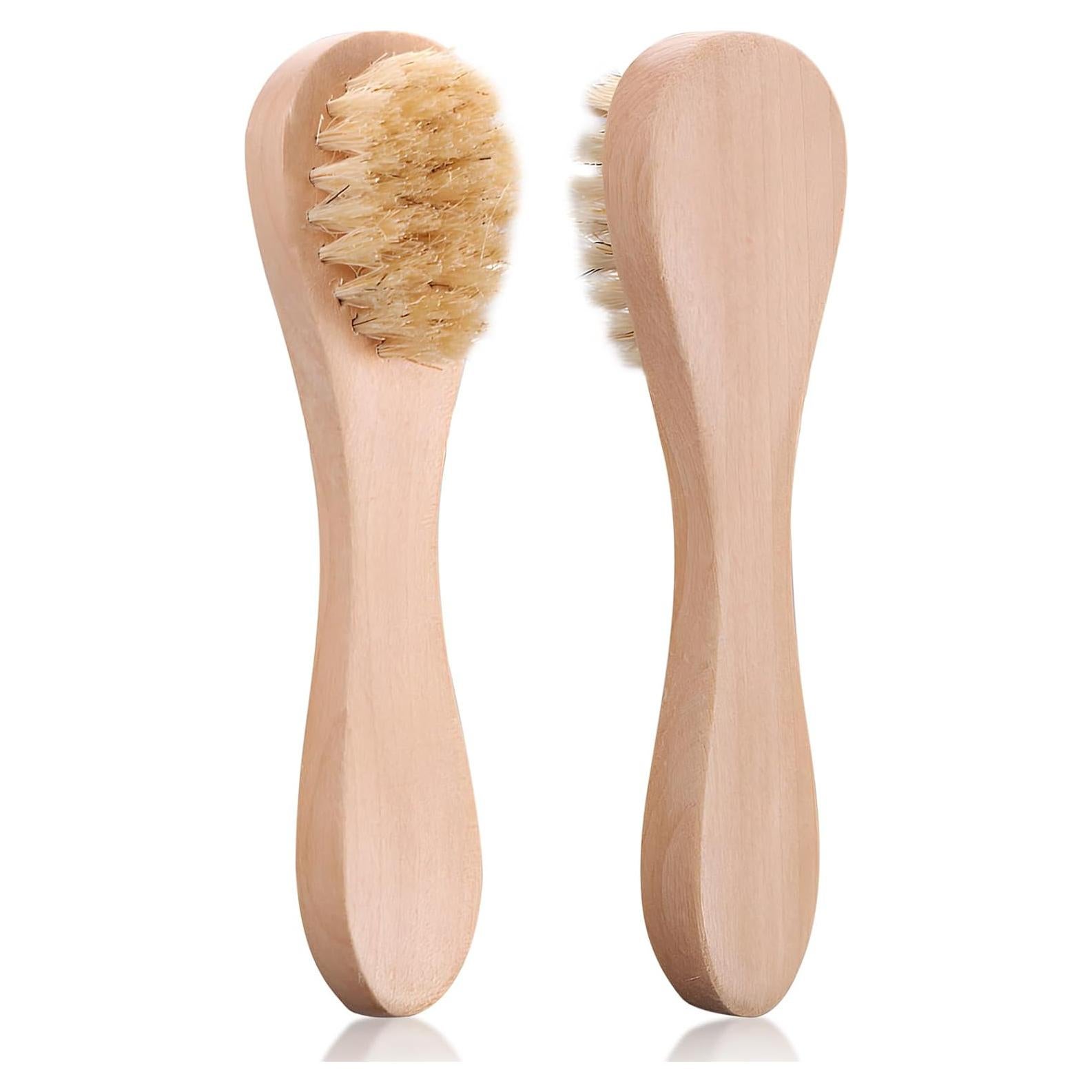 Paquete de 2 Cepillos Secos Mini Kootinn - Exfoliantes Faciales