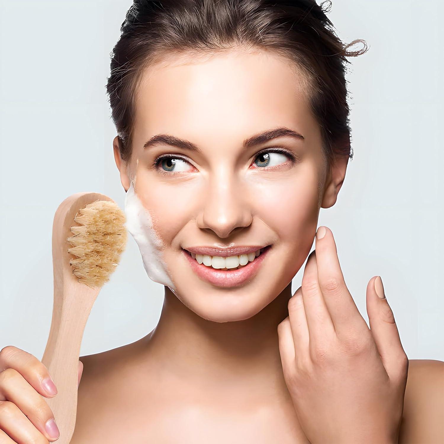 Paquete de 2 Cepillos Secos Mini Kootinn - Exfoliantes Faciales