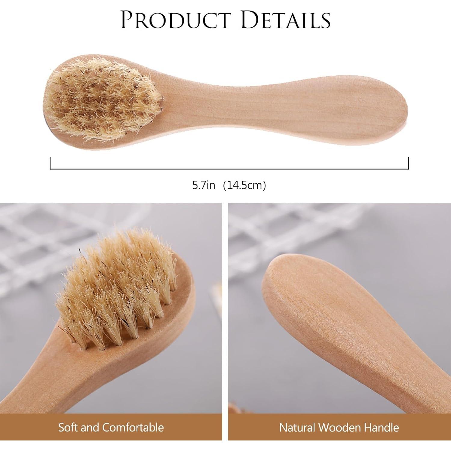 Paquete de 2 Cepillos Secos Mini Kootinn - Exfoliantes Faciales