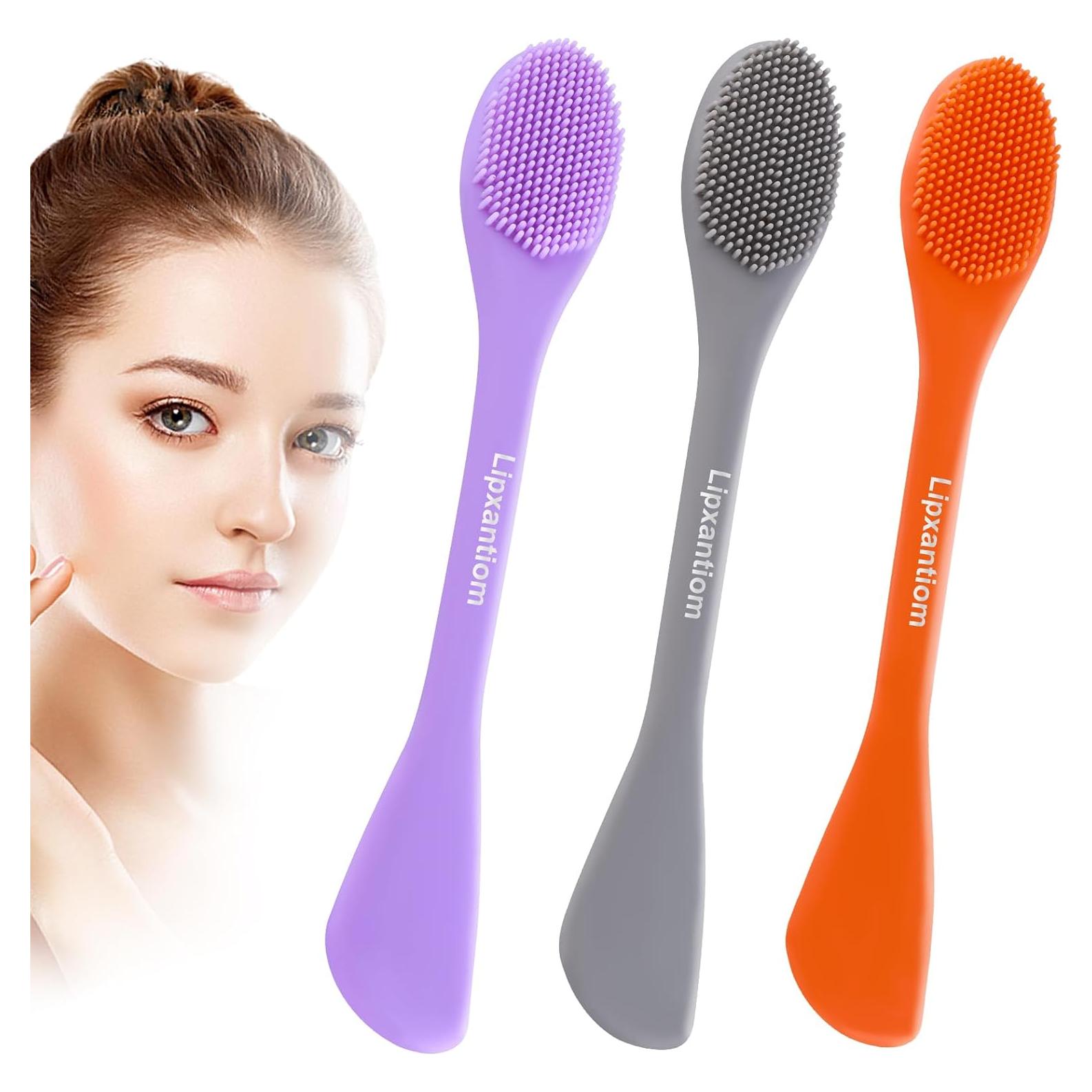 Set de 3 Brochas de Silicona para Mascarillas Lipxantiom