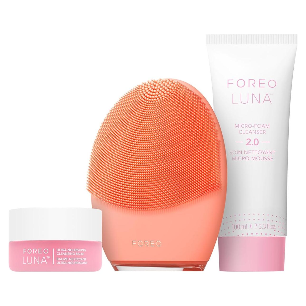 FOREO LUNA 4 Cepillo Limpiador Facial y Masajeador 2 en 1