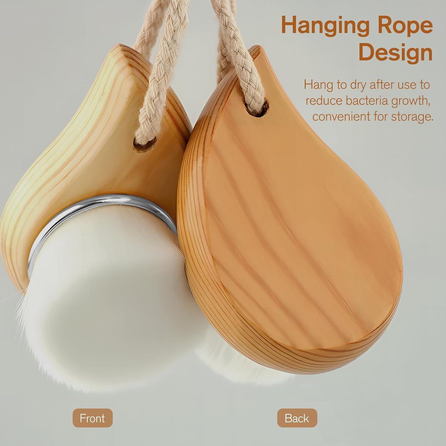 Cepillo Facial Jaasuee con Cerdas Suaves para Limpieza Profunda