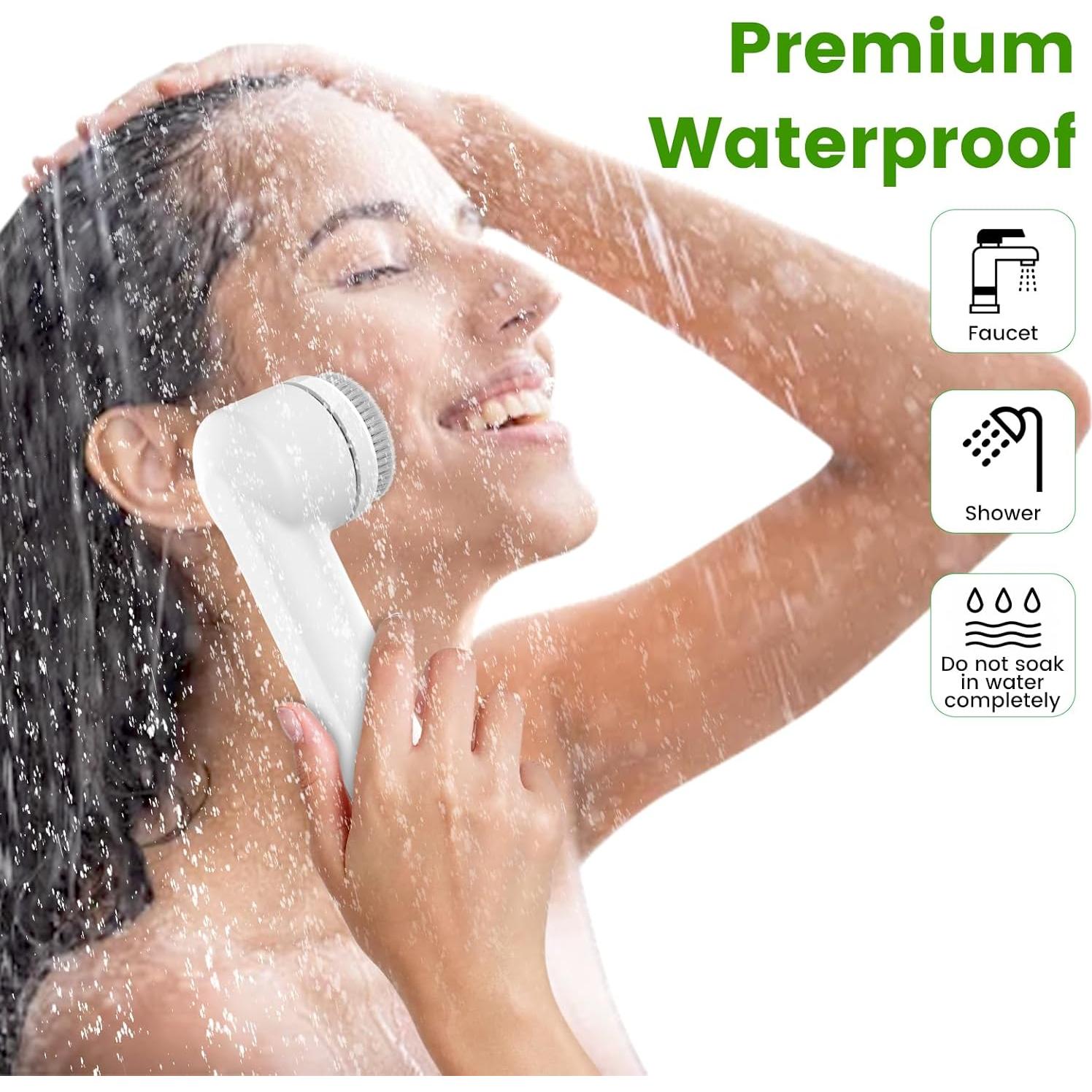 Cepillo Facial Eléctrico DOCOCO 1020B Recargable 3 Velocidades