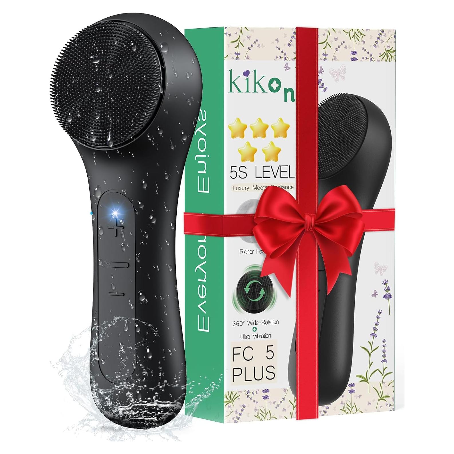 Cepillo Facial Eléctrico Kikono RAFALE FC5S 2 en 1 Impermeable