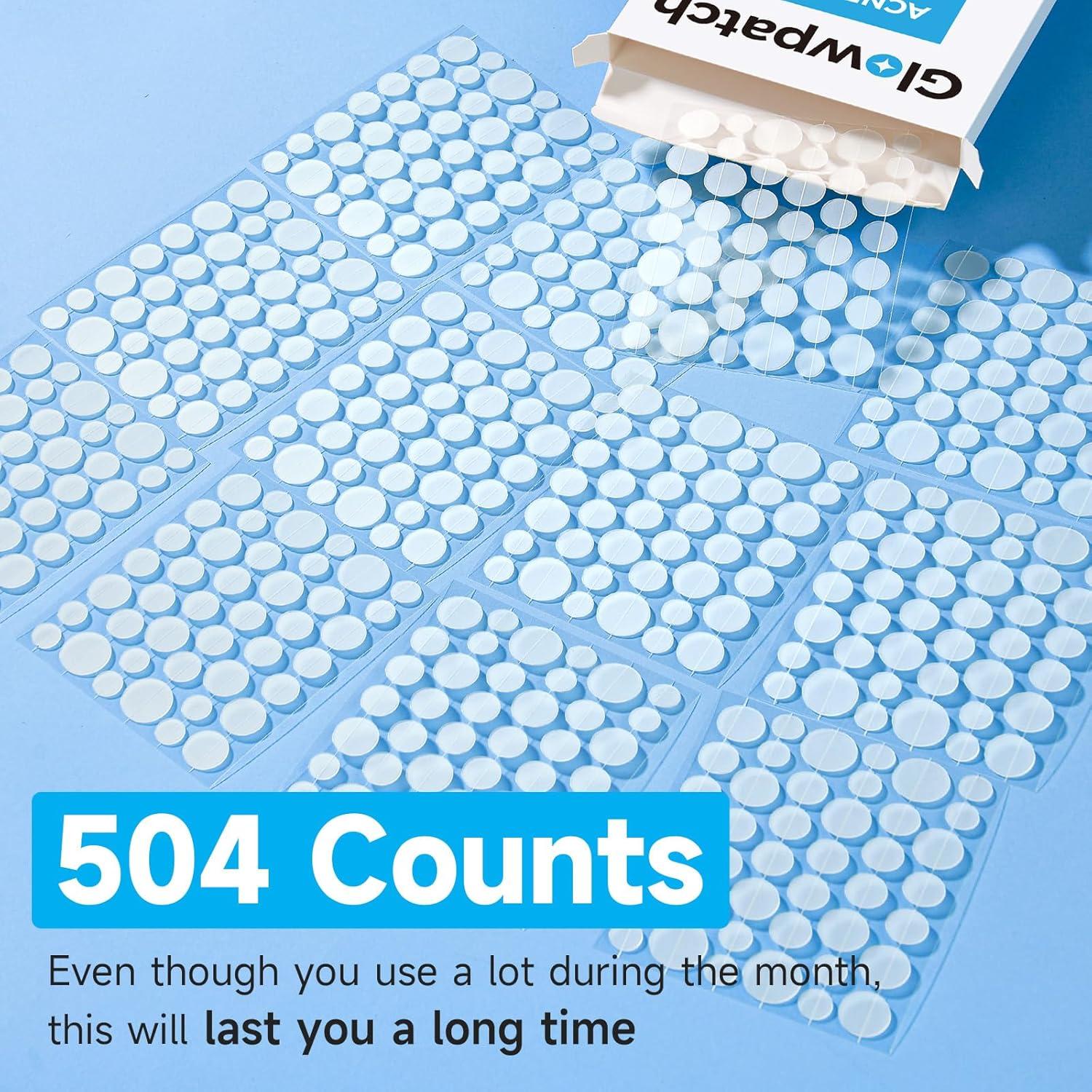 Parche para Granos Glowpatch 504 Unidades Hidrocoloide