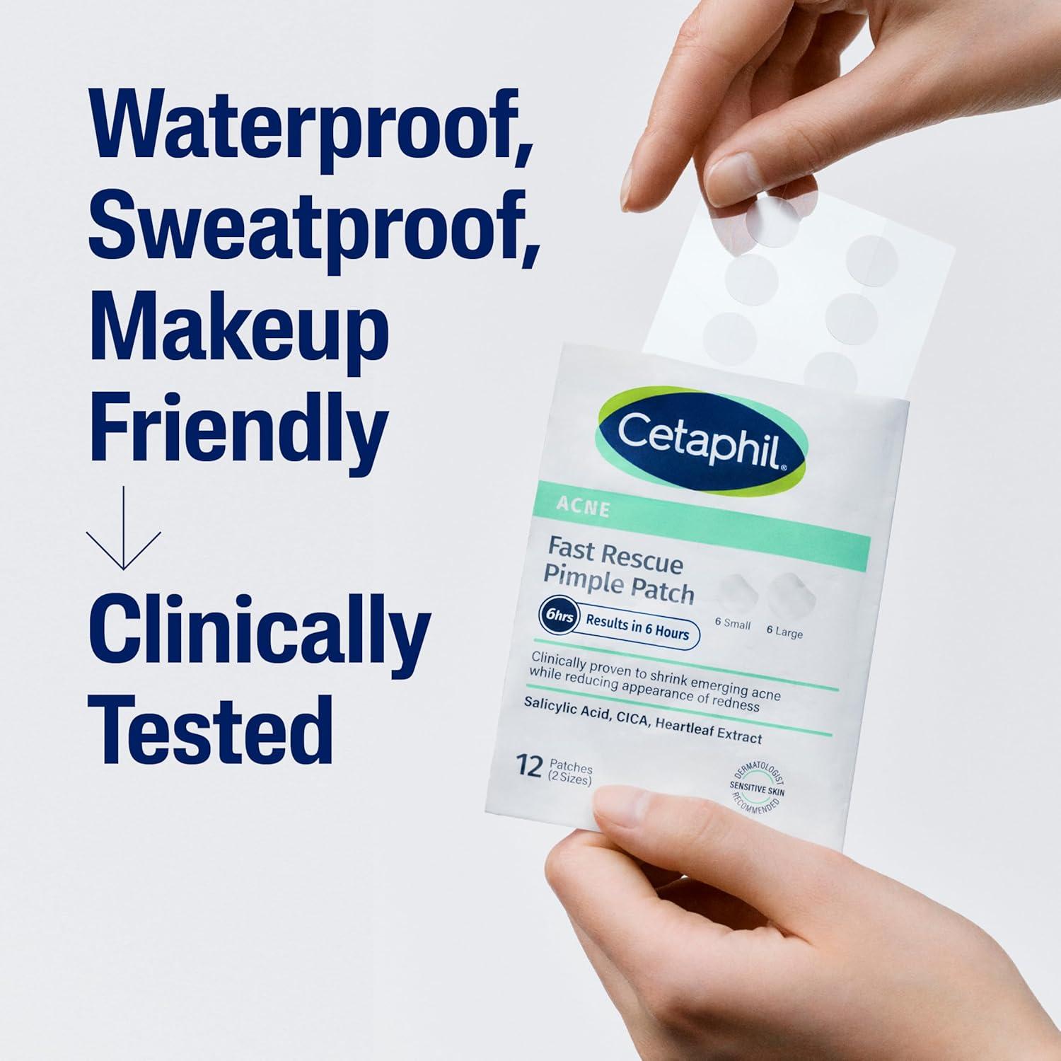 Parche para Acné Cetaphil Rescate Rápido - 24 Unidades